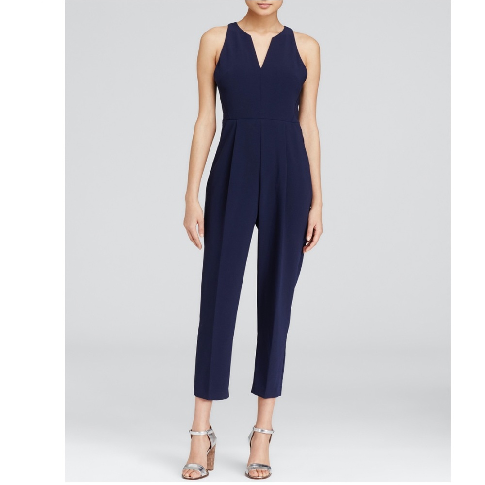 Whistles Abigail Crepe Jumpsuit